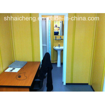 Recipiente de escritório com chuveiro individual e cabine de banheiro (shs-fp-office062)